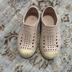 Native Pink Perforated Slip-Ons